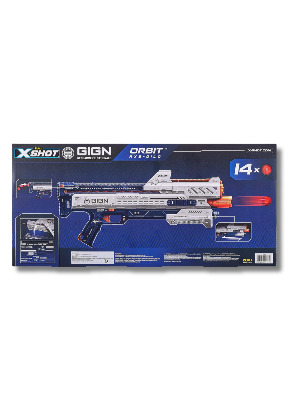 Pistolet X-Shot GIGN