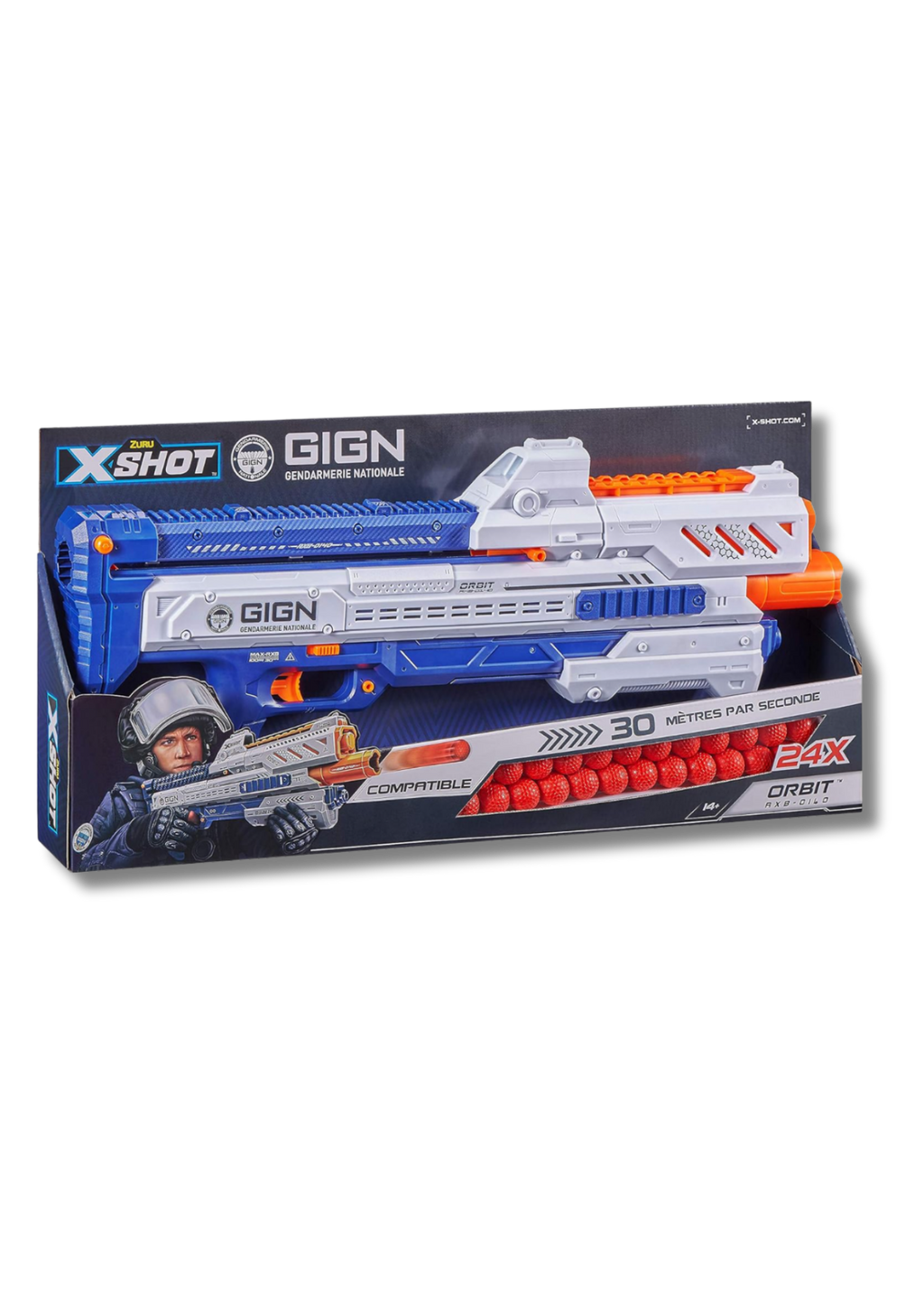 Pistolet X-Shot GIGN