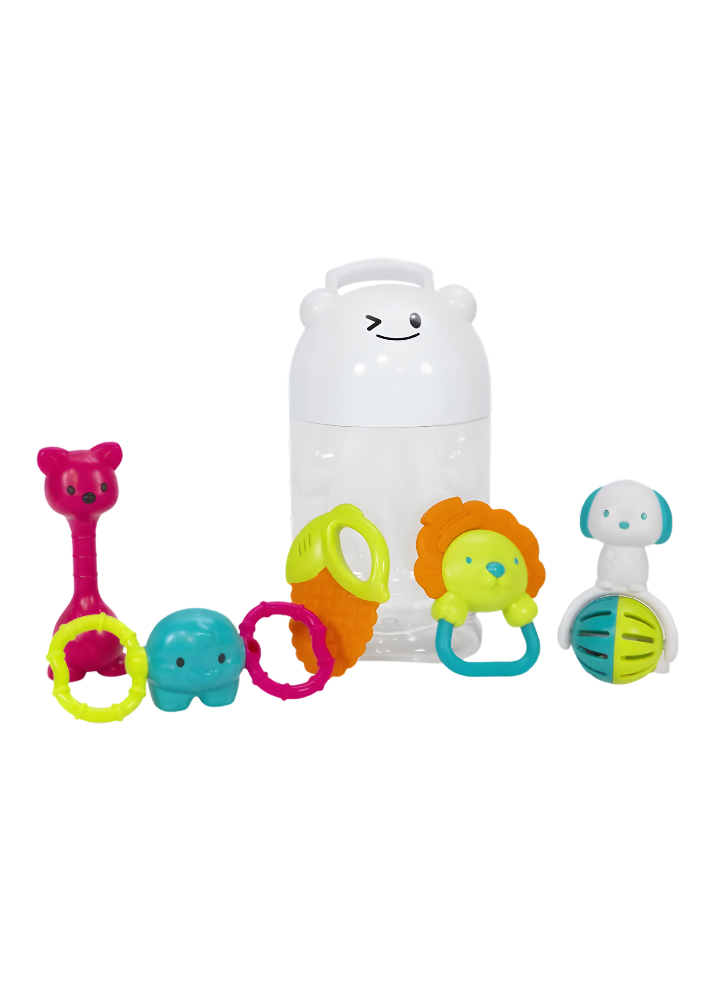 Coffret Hochets & Dentition – 5 pièces