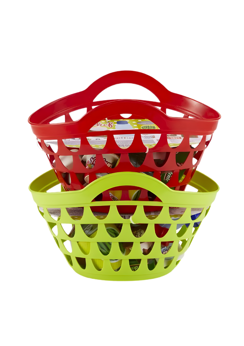 Panier de Provisions Rouge/Vert – Ecoiffier