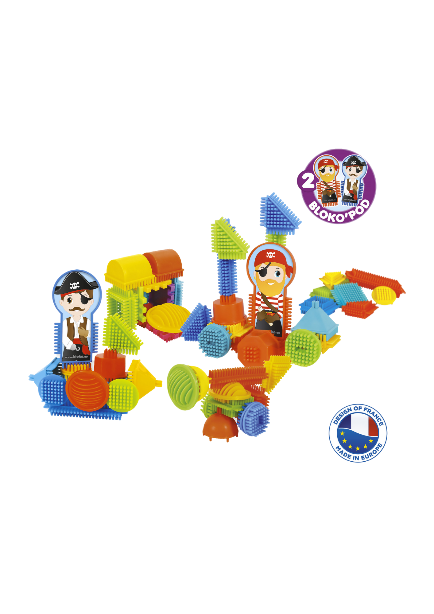 Coffret Bloko Pirates – 50 pcs