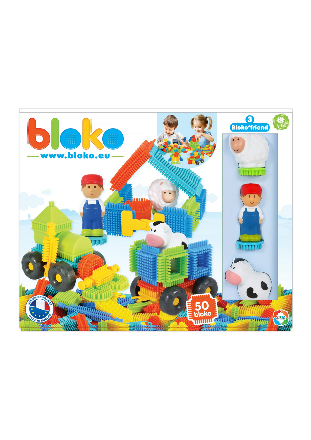 Coffret Bloko Ferme – 50 pcs