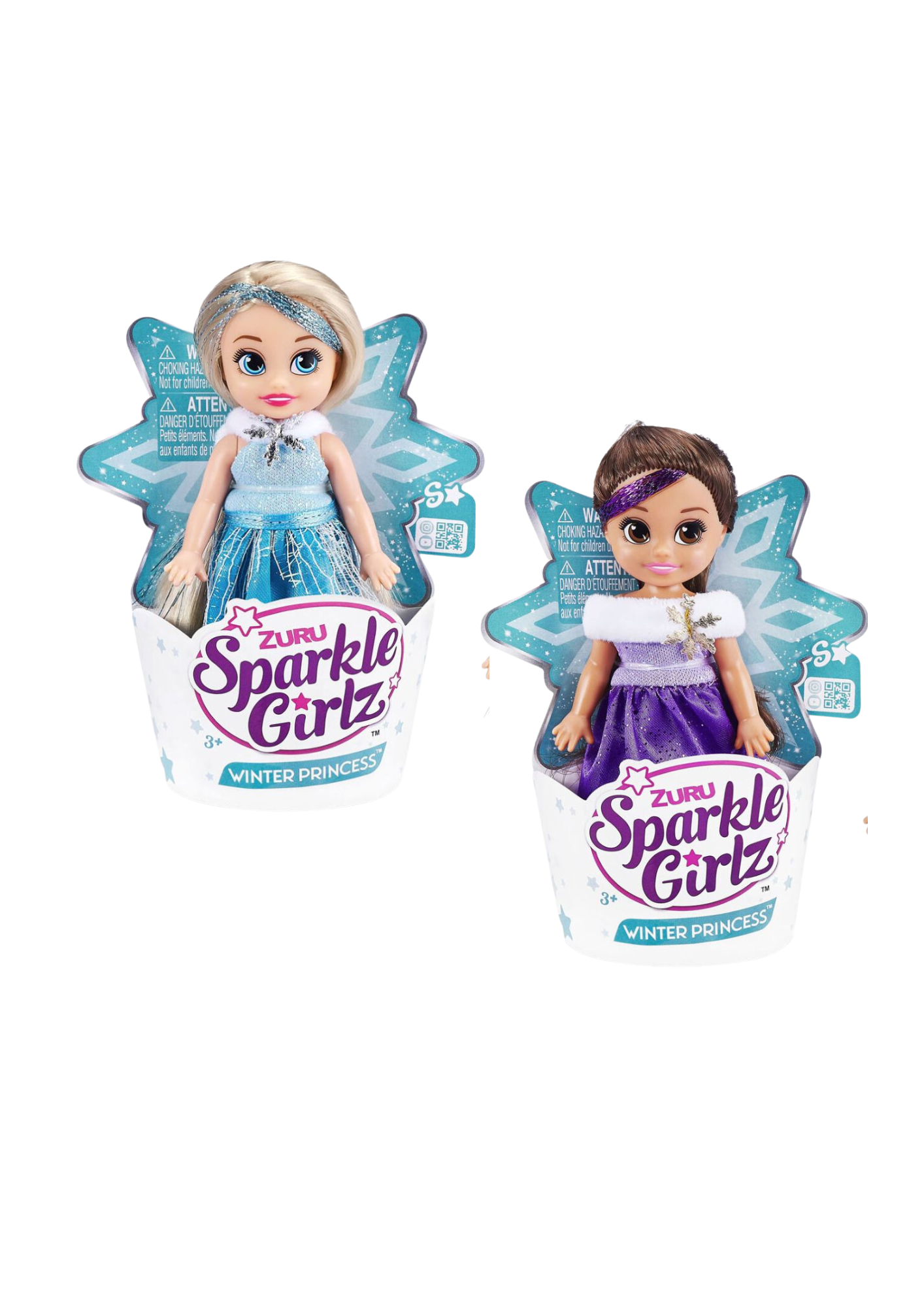 2 Mini Sparkle Princess Winter