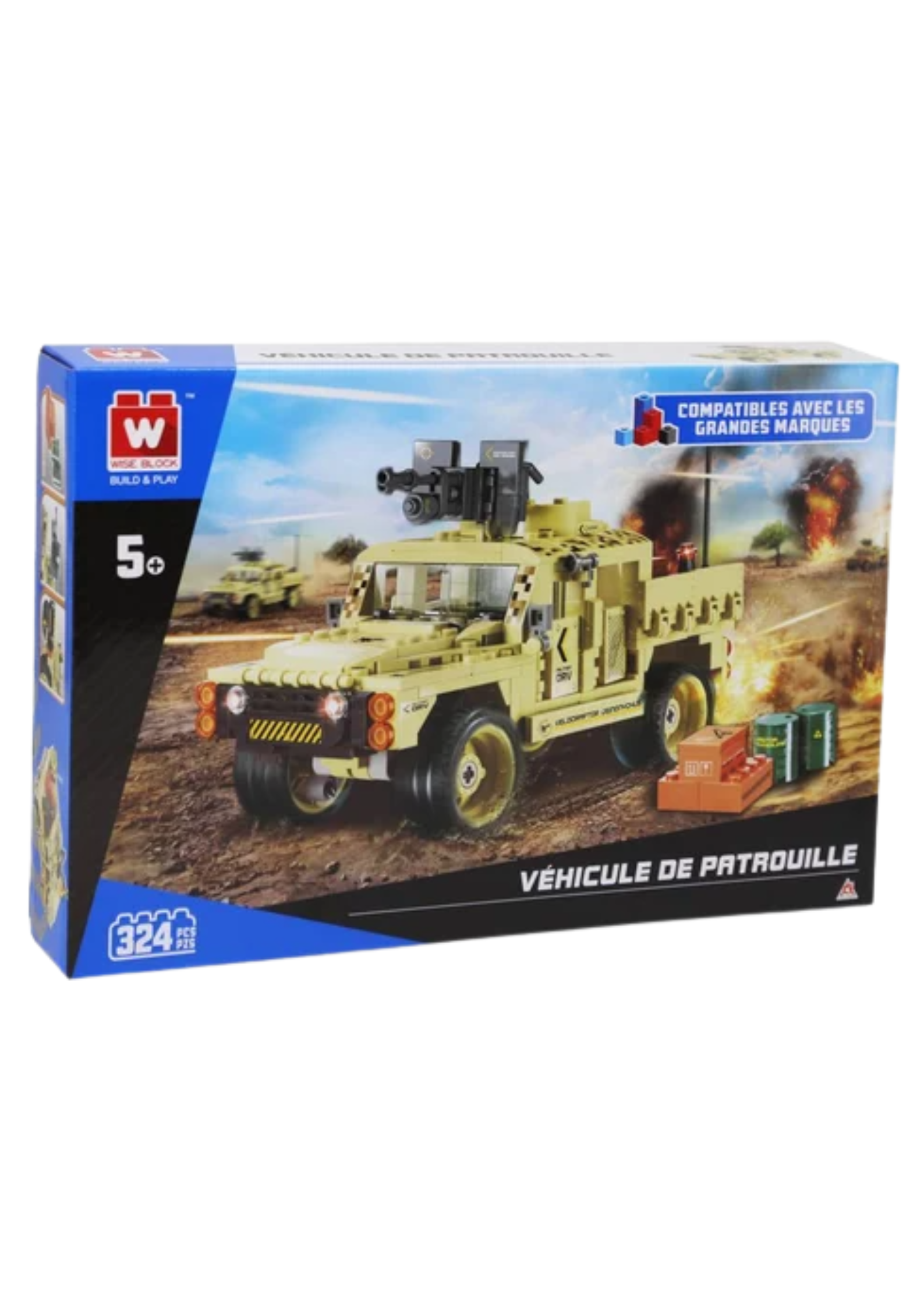 Véhicule de Patrouille Militaire à Construire