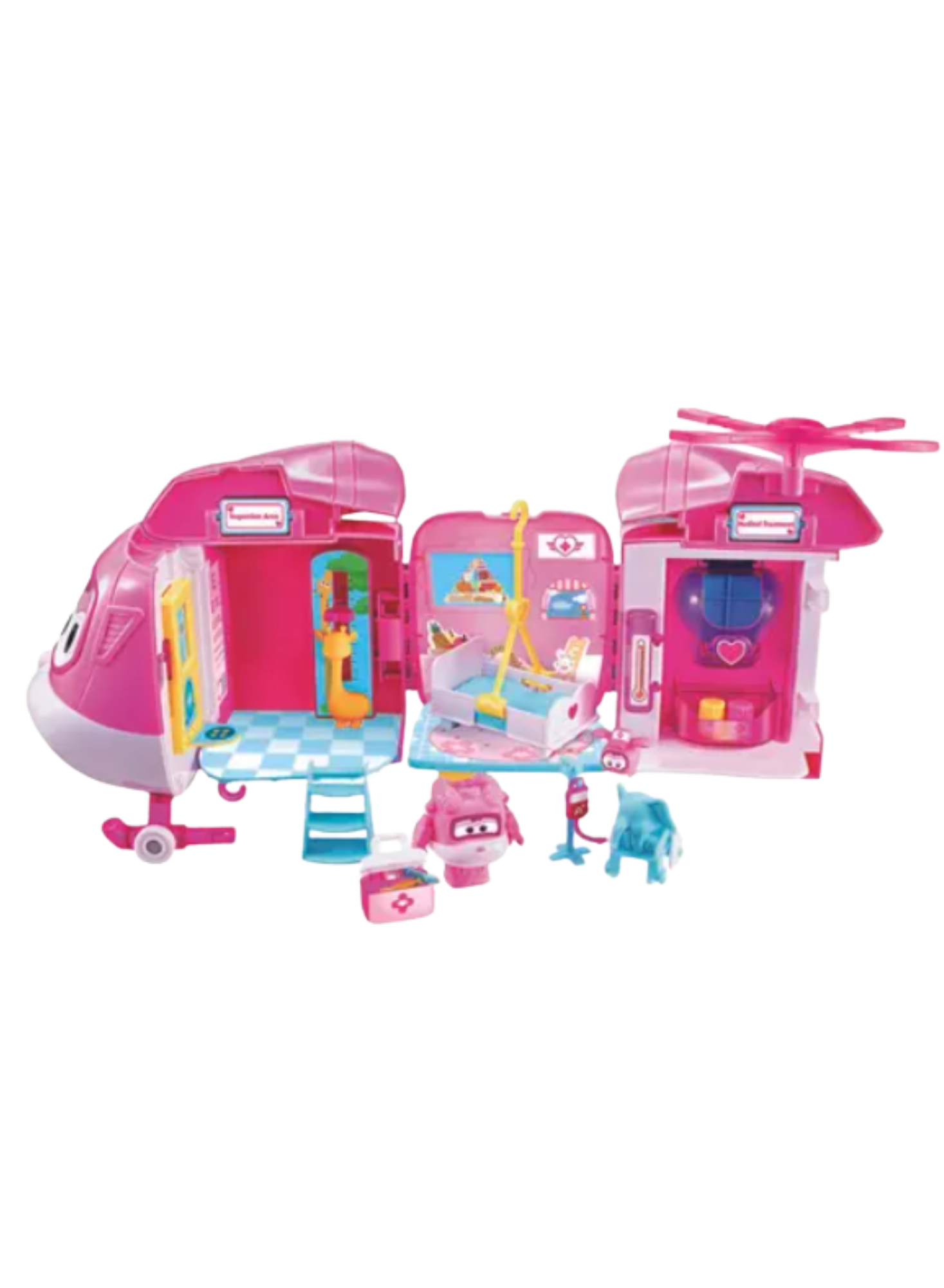 Super Wings Dizzy – Rescue Helicopter Playset