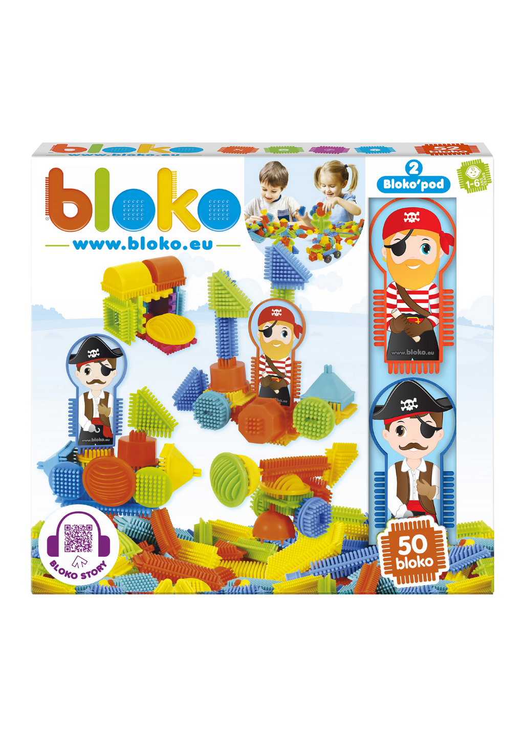 Coffret Bloko Pirates – 50 pcs