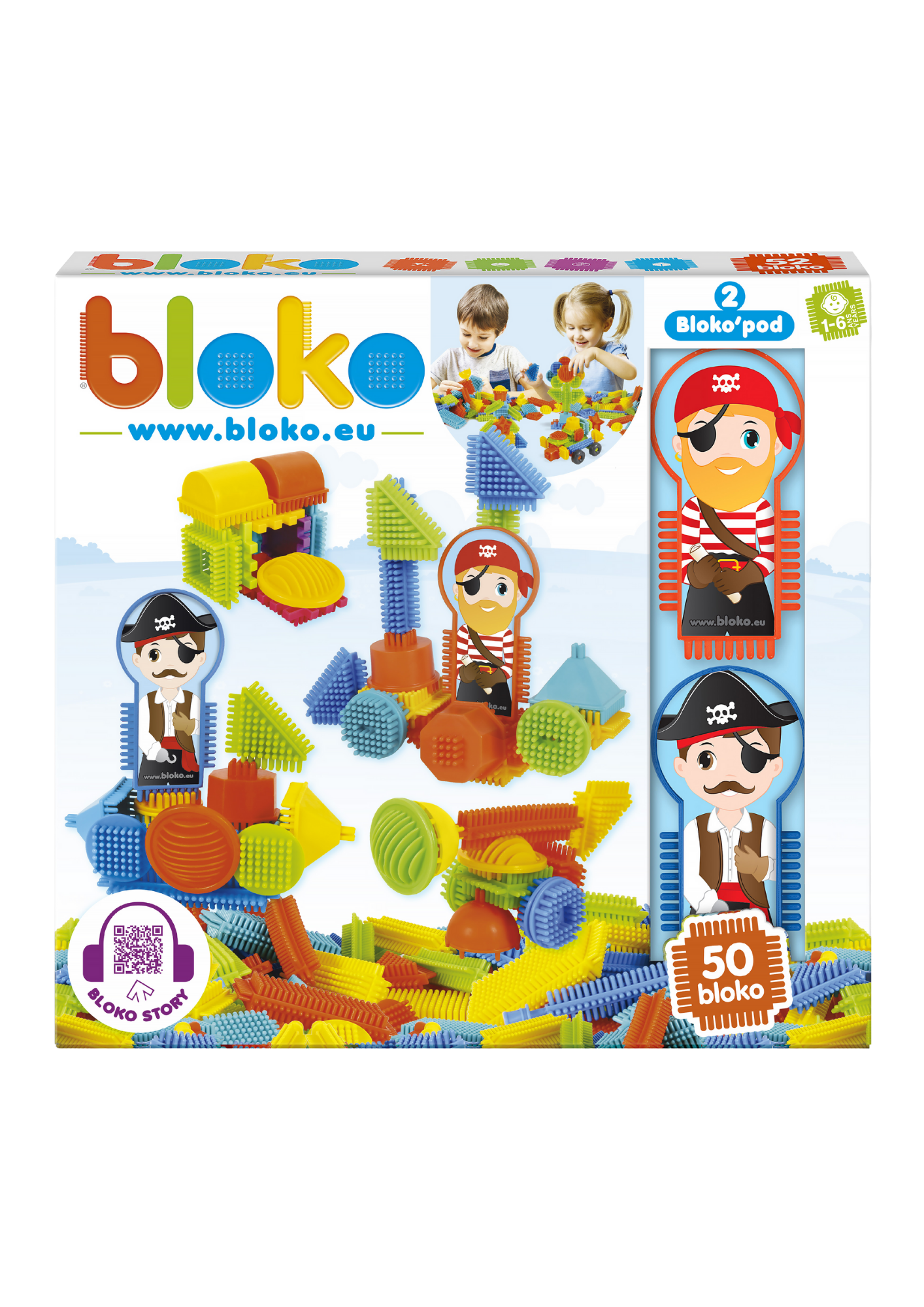 Coffret Bloko Pirates – 50 pcs