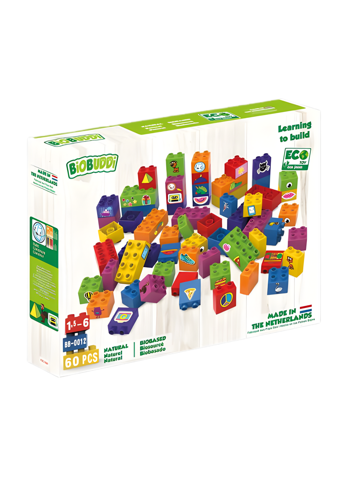 BiOBUDDi – 60 pièces