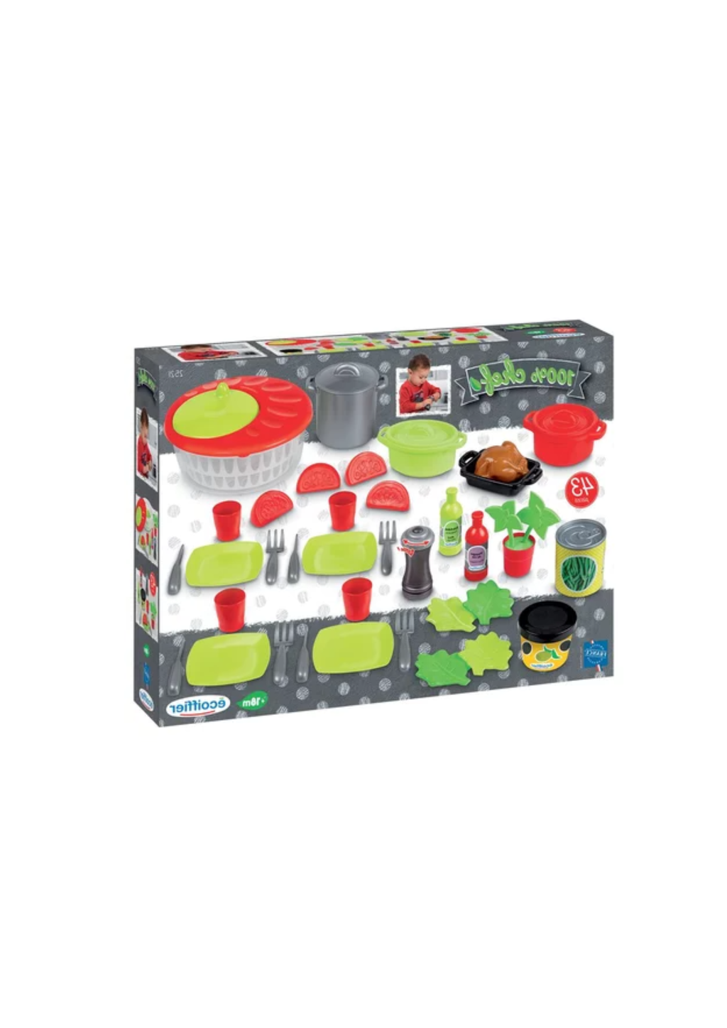 Coffret Cuisine Cooking – 43 pcs Ecoiffier