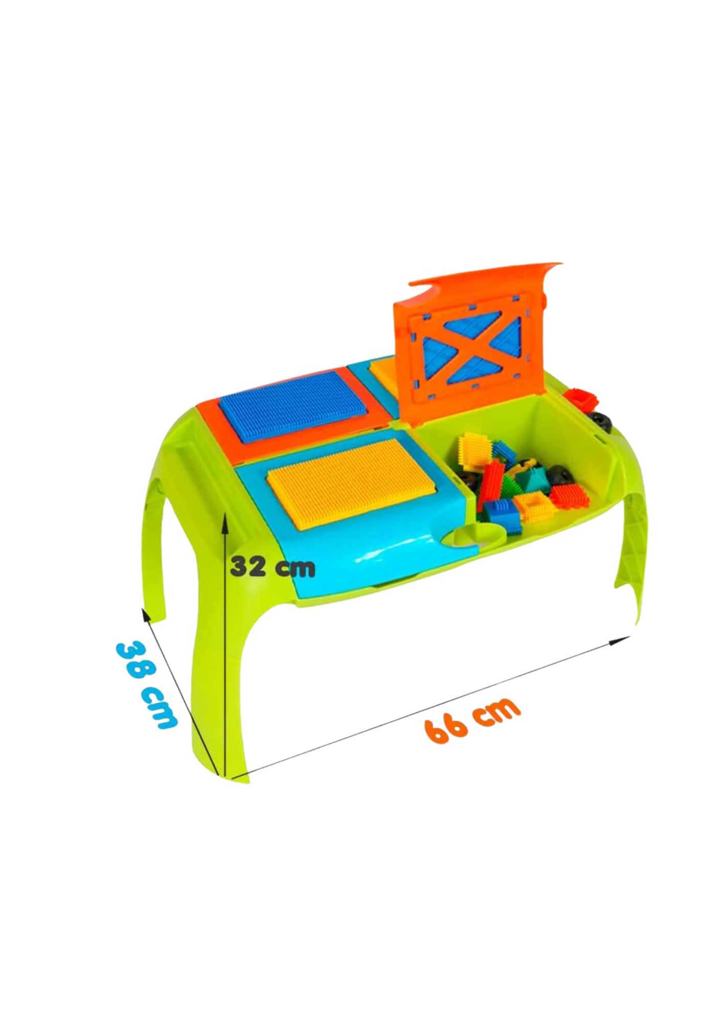 Table Activité Construction – 37 pcs Bloko