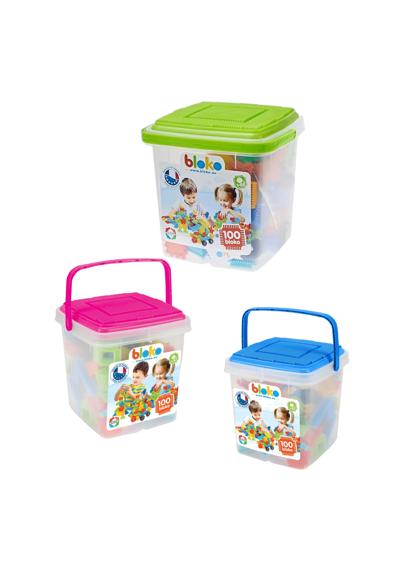 Baril Bloko Assorti – 100 pcs