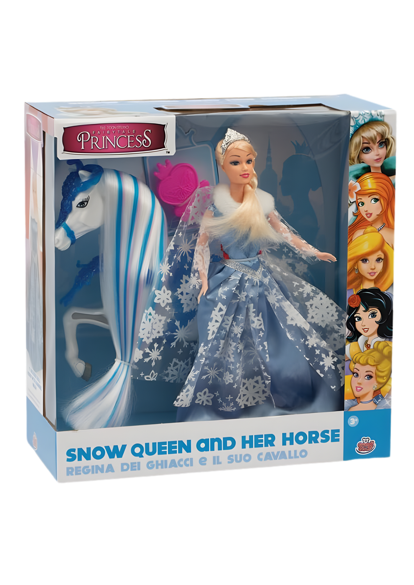 Reine des Neiges et son Cheval