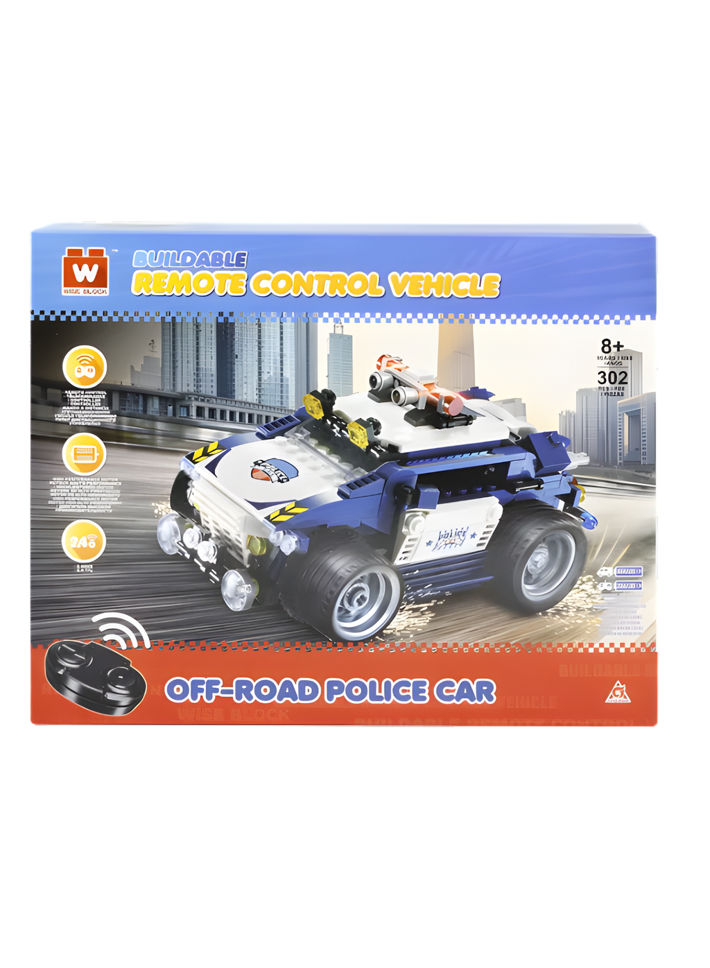 Véhicule de Police à Construire – Wise