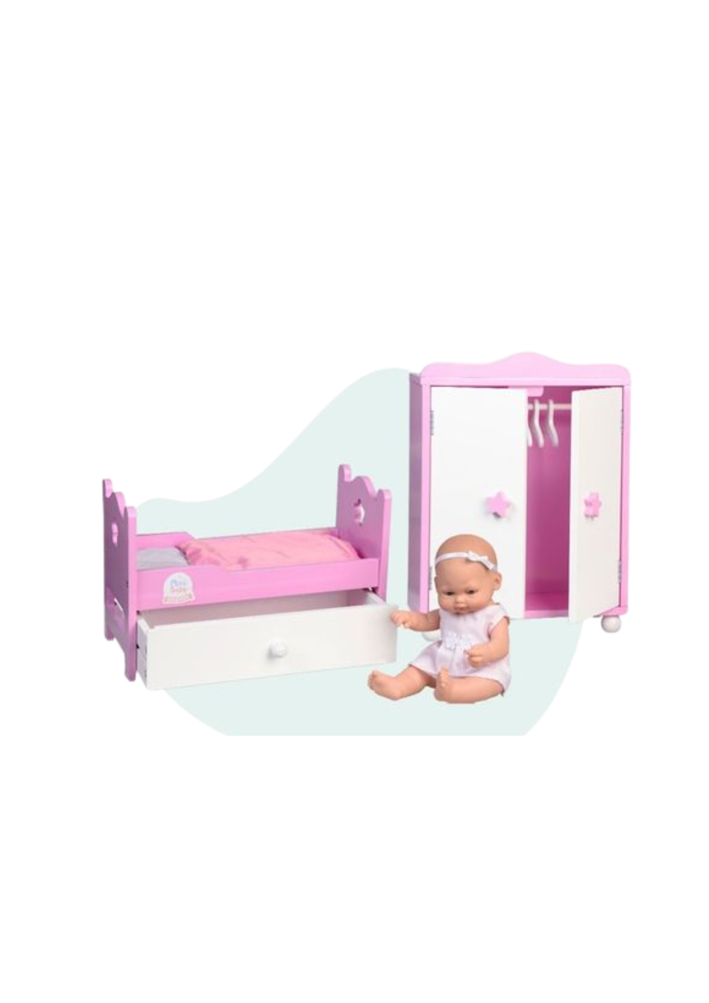 Mini Baby Coquet + Lit + Armoire