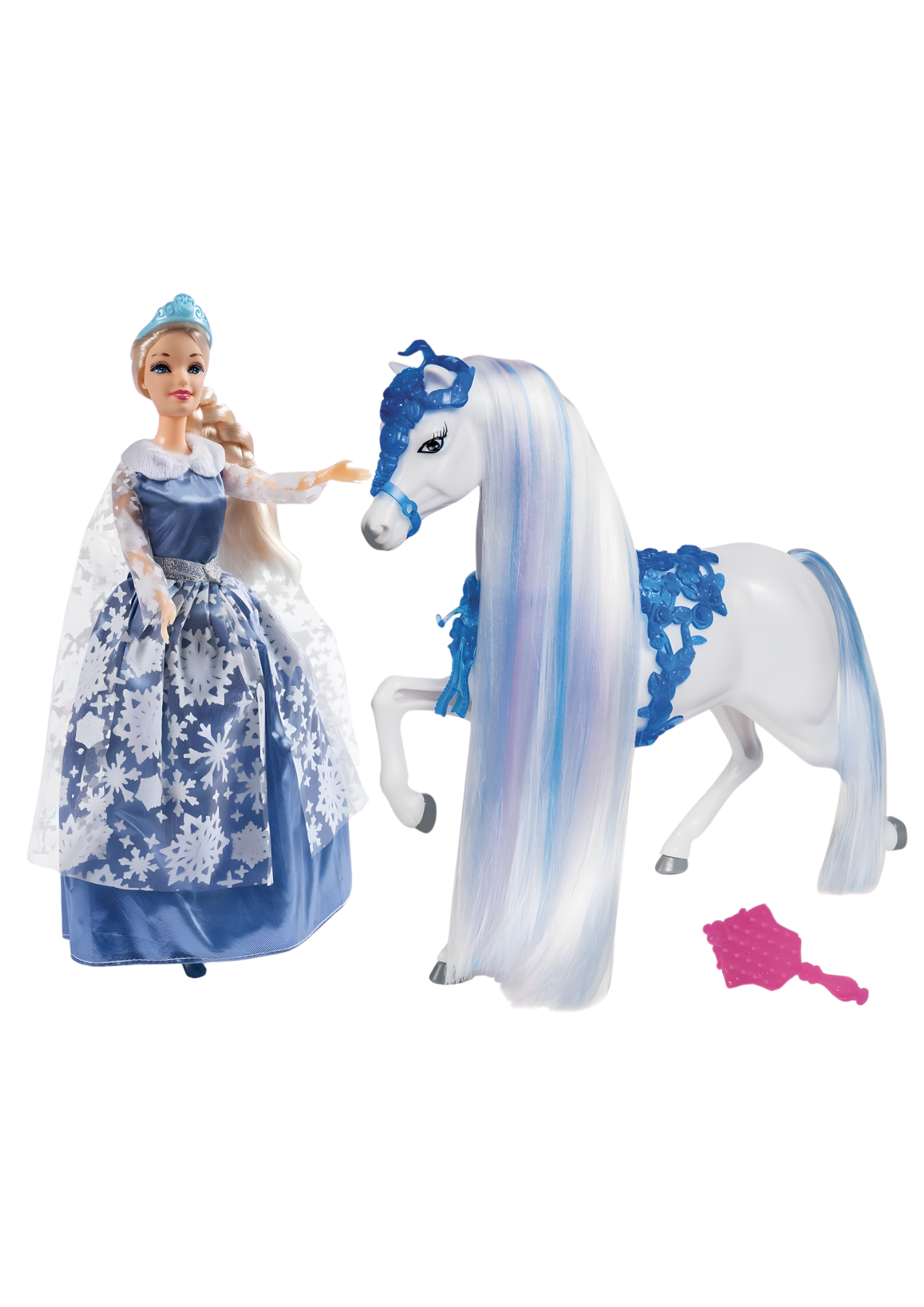 Reine des Neiges et son Cheval