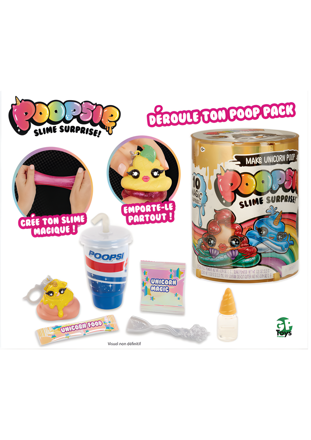 Cylindre Poopsie Slime