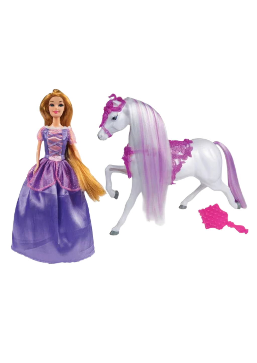 Raiponce et son Cheval